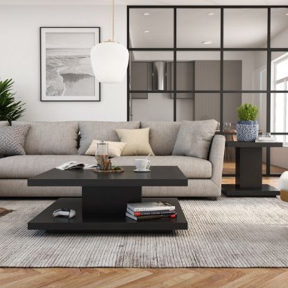 Picture of Fribourg Solid Wood Coffee Table And End Table Set